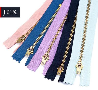 新品DIY批發(fā)黃銅拉鏈品牌拉鏈免費拿樣來圖加工來料加工